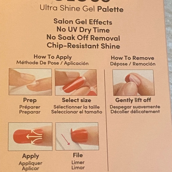 Dashing Diva GLOSS Gel Nail Strips in Leaf It Be - Picture 4 of 7